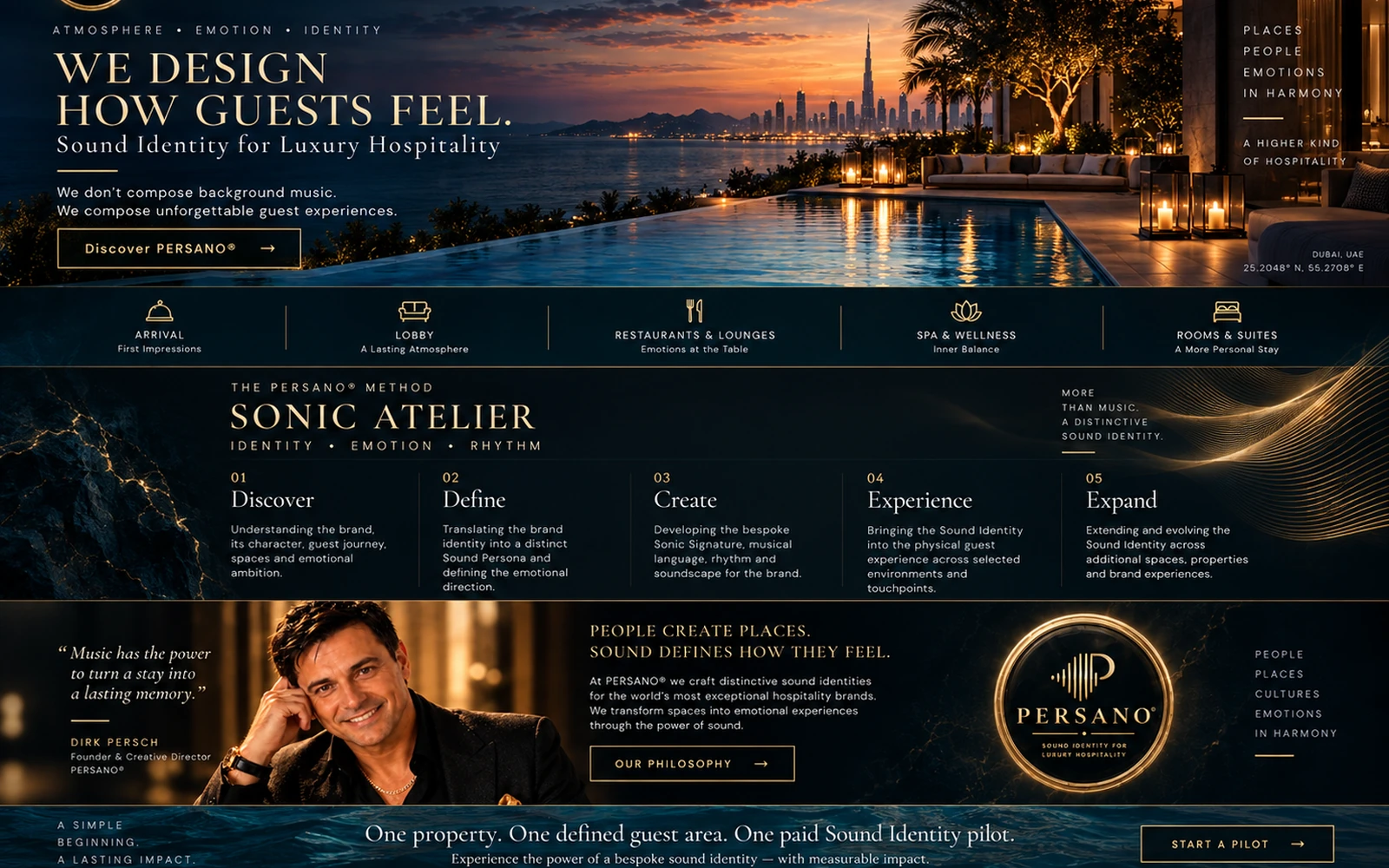 PERSANO® luxury hospitality concept