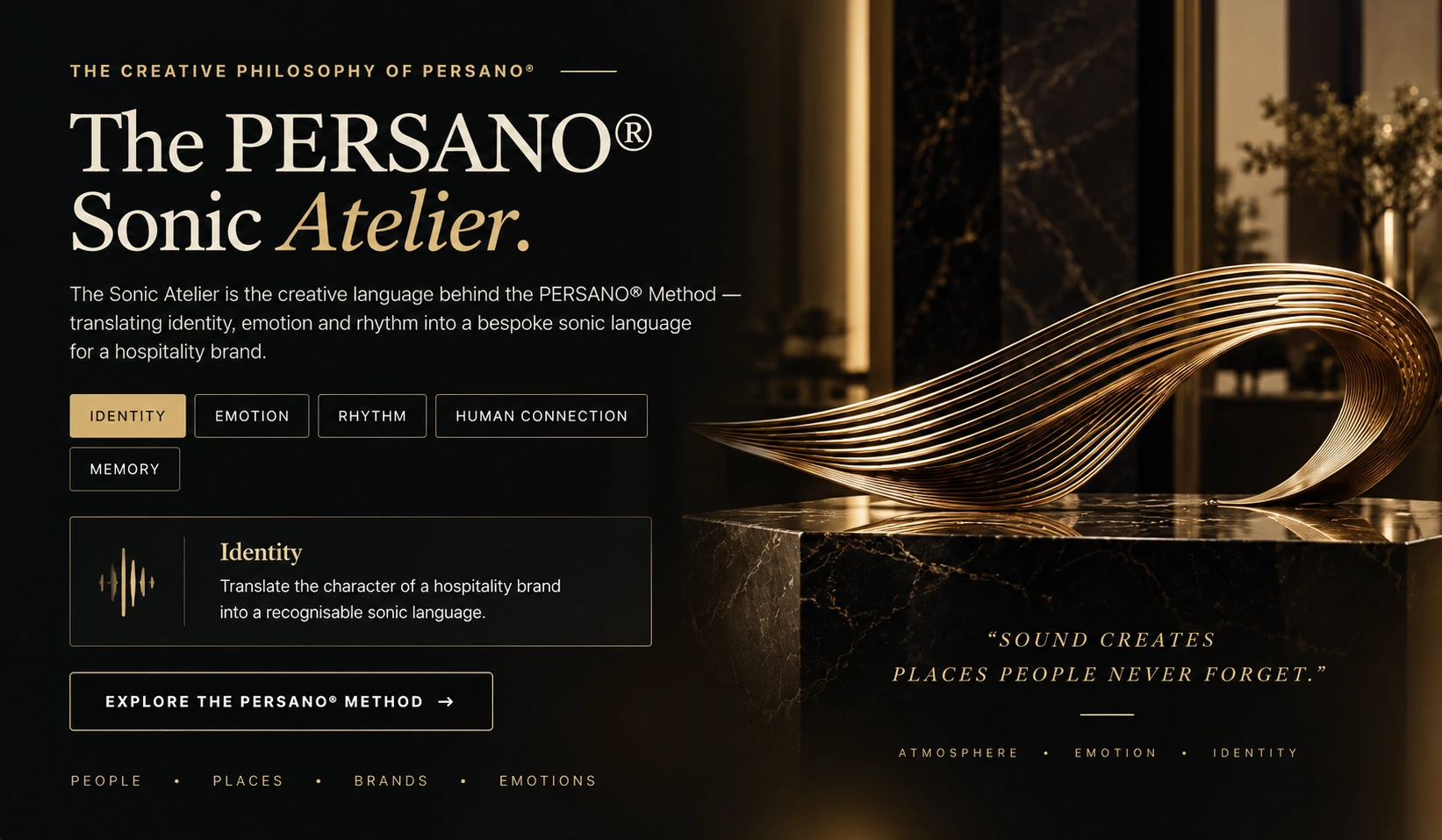 PERSANO® Sonic Atelier sound sculpture